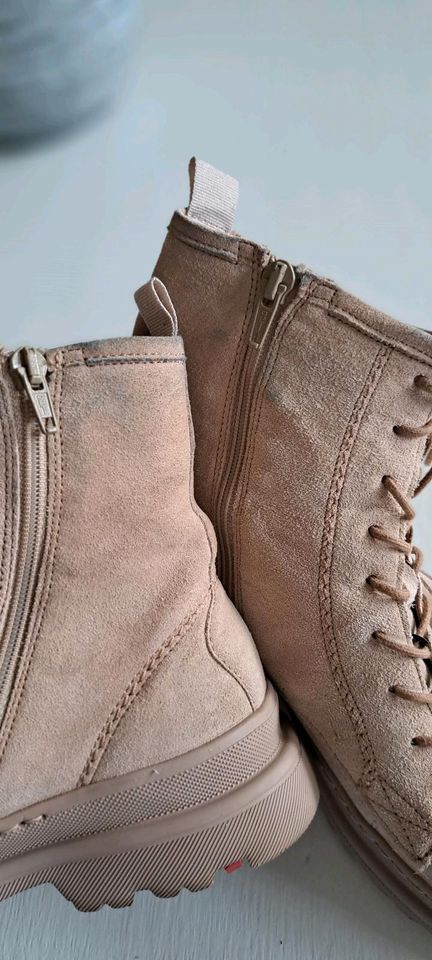 Lloyd Boots Stiefeletten 40 beige in Langenfeld