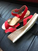 Sandalen Damen rot Größe 42 Essen - Essen-Borbeck Vorschau
