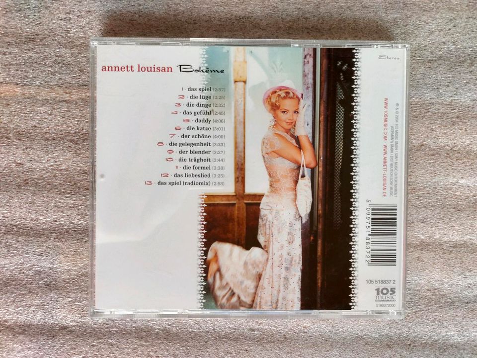 CD - Annett Louisan - Bohème in Weida