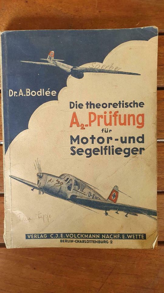 Buch Motor und Segelflieger A2 Prüfung Military in Bischofsheim