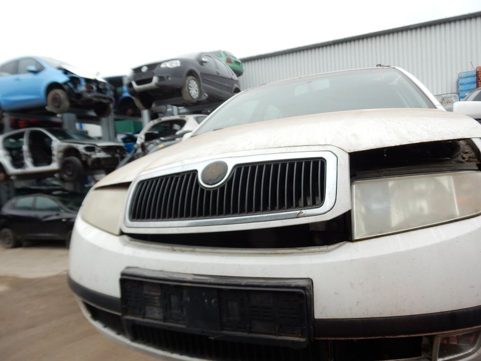 Skoda Fabia Ersatzteileträger ASY FRA LF9E Candyweiss VN8919 in Heilsbronn