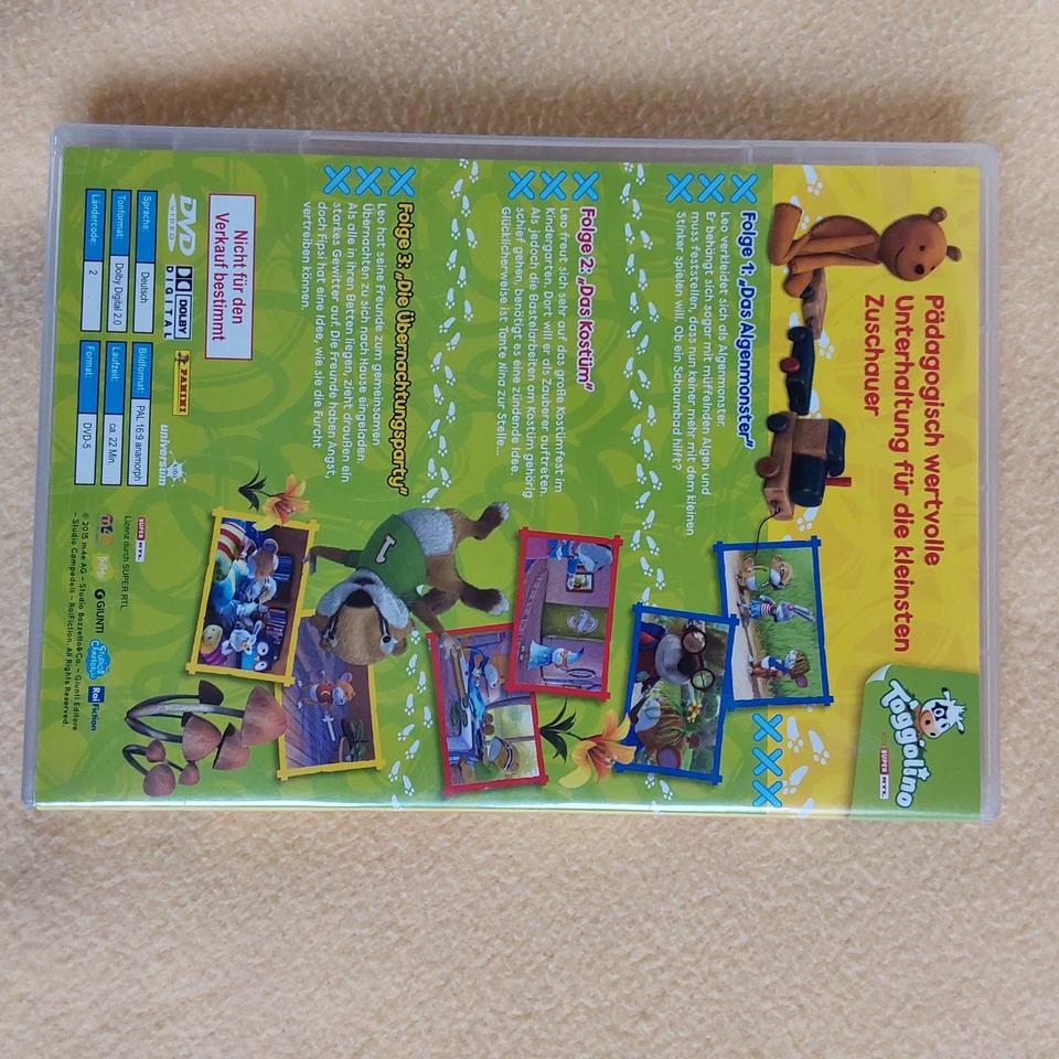 DVD Biene Maja, Leo Lausemaus,  Pinguine April April,  CD Safiras in Hähnichen