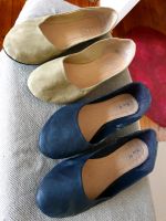 Hell beige Ballerina Gr.40 und blaue geschenkt Berlin - Tempelhof Vorschau