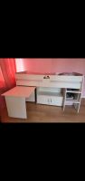 #Hochbett mit ausziehbaren #Schreibtisch, #Kommode #Ablagefläche Berlin - Reinickendorf Vorschau