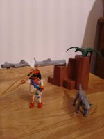 Playmobil Indianer m. Felsen u. Baumstamm- Western Schleswig-Holstein - Lübeck Vorschau