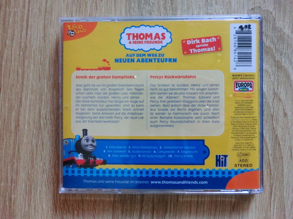 ♥ 2€/Stück ♥ 4 CDs THOMAS & seine Freunde Lokomotive Geschichten in Wangen im Allgäu