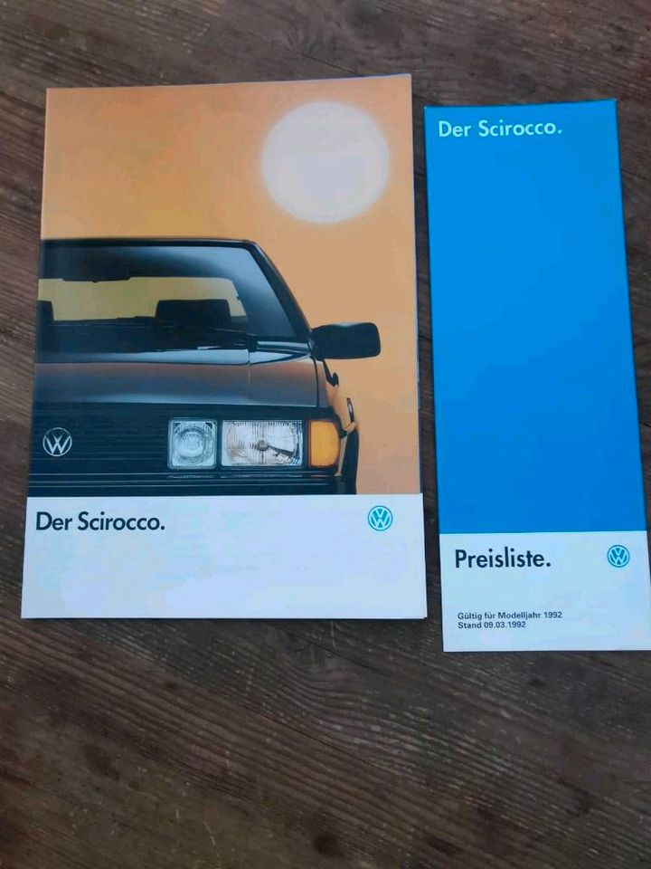 VW Corrado, Scirocco, Passat Prospekte, Preisliste in Dormagen