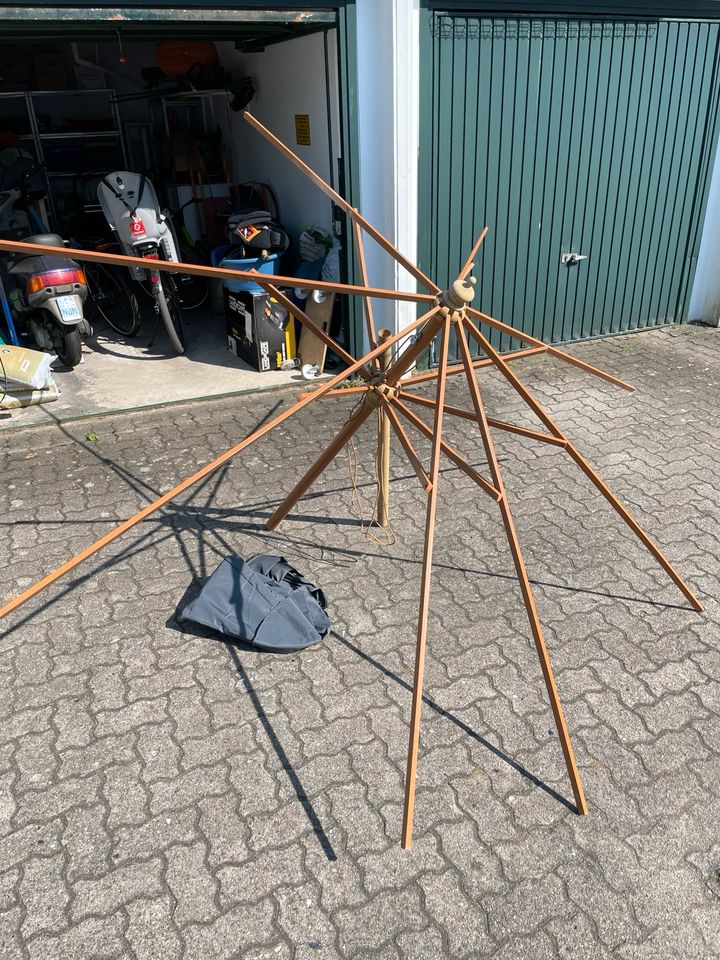 Schneider Sonnenschirm 3m für Balkongeländer Stoff neu anthrazit in Hamburg