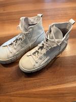 Schuhe Sneaker ZARA GR.41 Fb.weiß hoch hohe Sohle Schleswig-Holstein - Bad Segeberg Vorschau