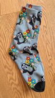 Damen Socken mit Maulwurf & Blumenmotiv – Neu & Ungetragen Wandsbek - Hamburg Bergstedt Vorschau