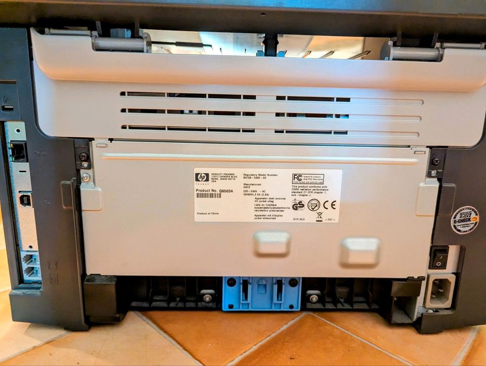Laserdrucker HP LaserJet 3055 s/w inkl. Kabel & Toner in Marienberg