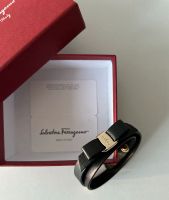 Salvatore Ferragamo Armband Leder schwarz Logo Gold Baden-Württemberg - Singen Vorschau