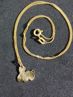 niedliche Goldkette mit Hasen-Anhänger, 8k, 40cm Leipzig - Altlindenau Vorschau