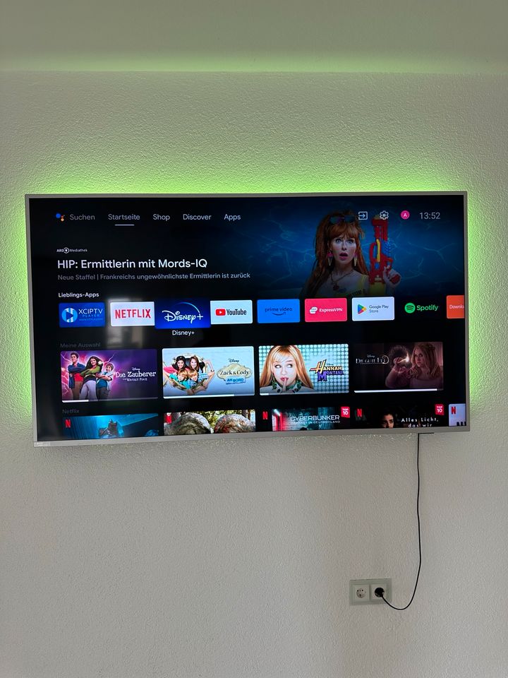 Philips 4K UHD Smart TV / Android TV mit Ambilight / 70 Zoll in Frankenthal (Pfalz)