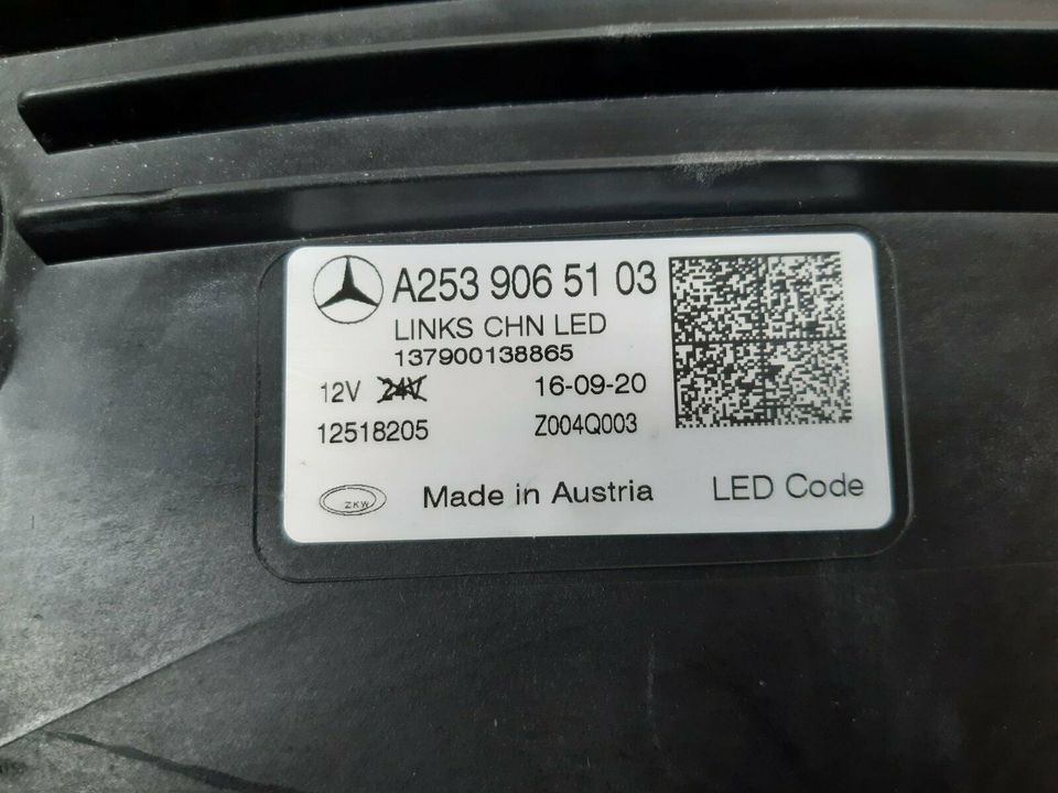 Mercedes GLC W253 Multibeam Scheinwerfer Mopf Links A2539065103 in Köln