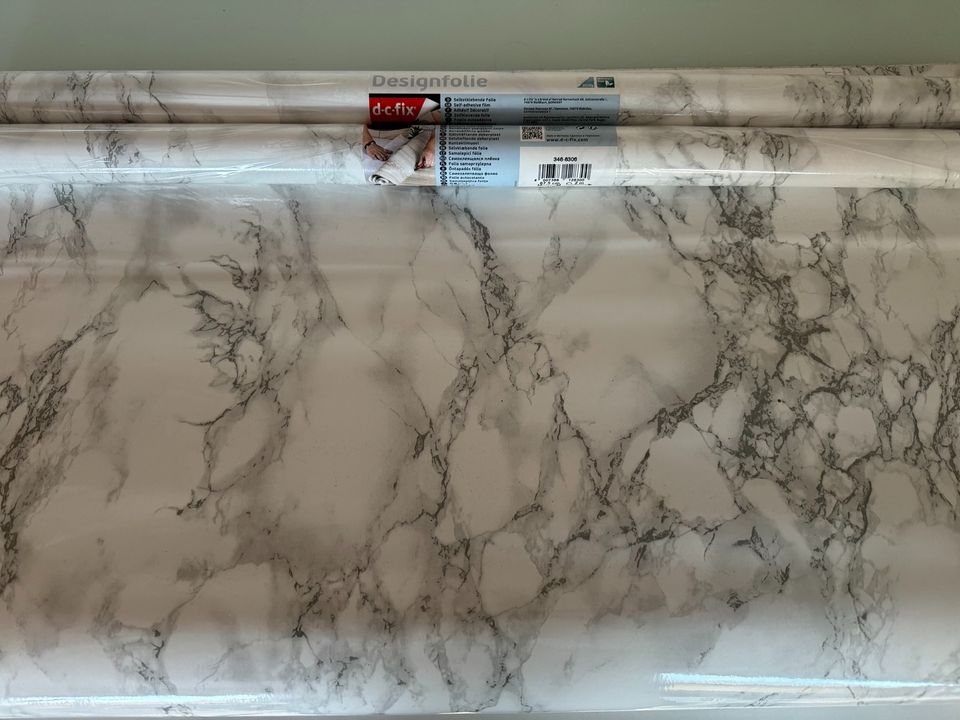 Marmor, Marmi grau, 2x Rolle 67,5 cm x 200 cm, selbtklebend Folie in Dresden