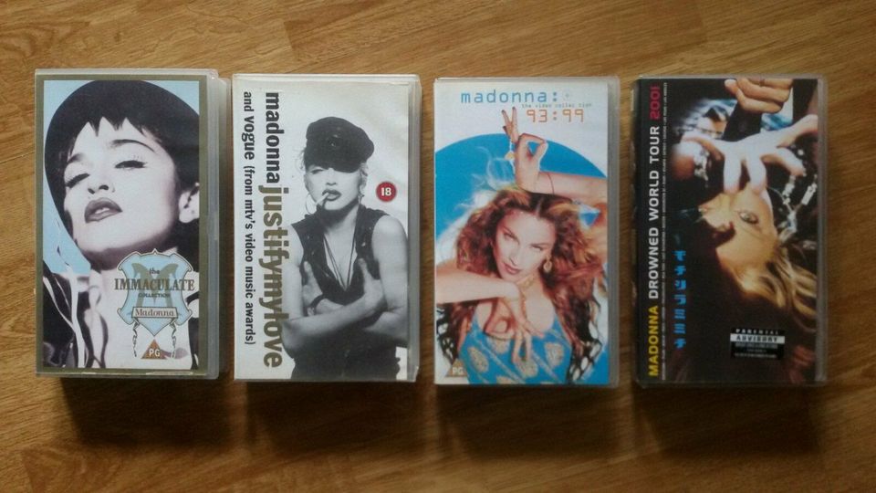 Madonna CD - VINYL - VHS - CASSETTE - MEMORABILIA (2023) in Berlin