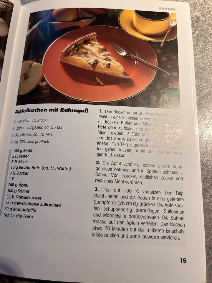 Kuchen schnell gemacht Backbuch in Niestetal