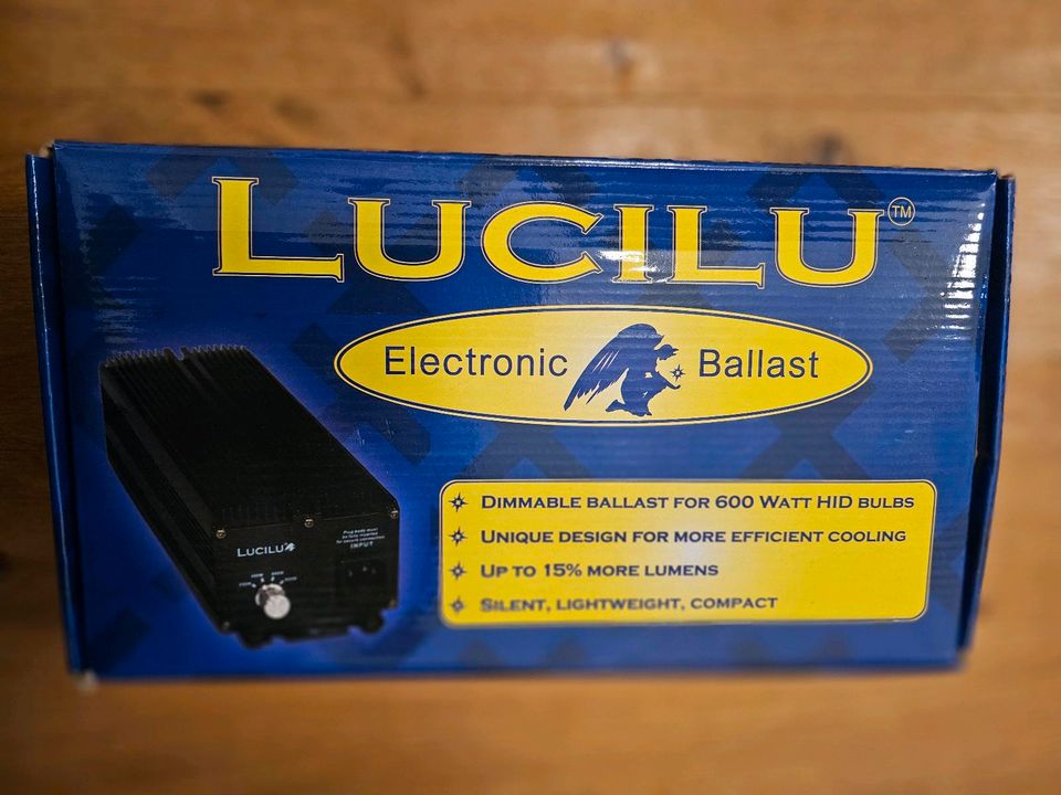 Lucilu / Lumatek elektronisches Vorschaltgerät 600W dimmbar GROW in Hamburg