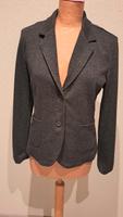 Bonita Blazer Jerseyblazer Jacket Jacke 38 M grau Punkte  weiß Hessen - Büttelborn Vorschau