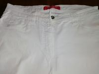 neuwertige Damenstoff-Jeansart hose in weiss Fabr. Wissmach Gr. 3 Bayern - Arnstorf Vorschau