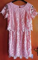 sehr schönes Spitzenkleid Kleid Gr. 40 Perlrosa neu Baden-Württemberg - Möckmühl Vorschau