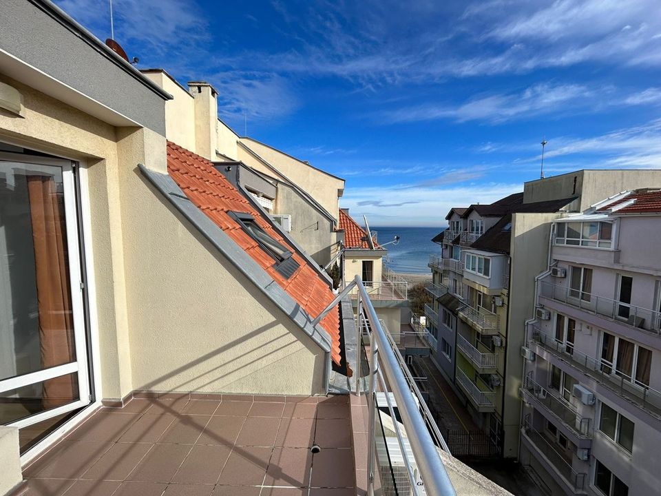 Dachgeschosswohnung Meerblick 1.Reihe am Meer Pomorie Bulgarien in Glauburg