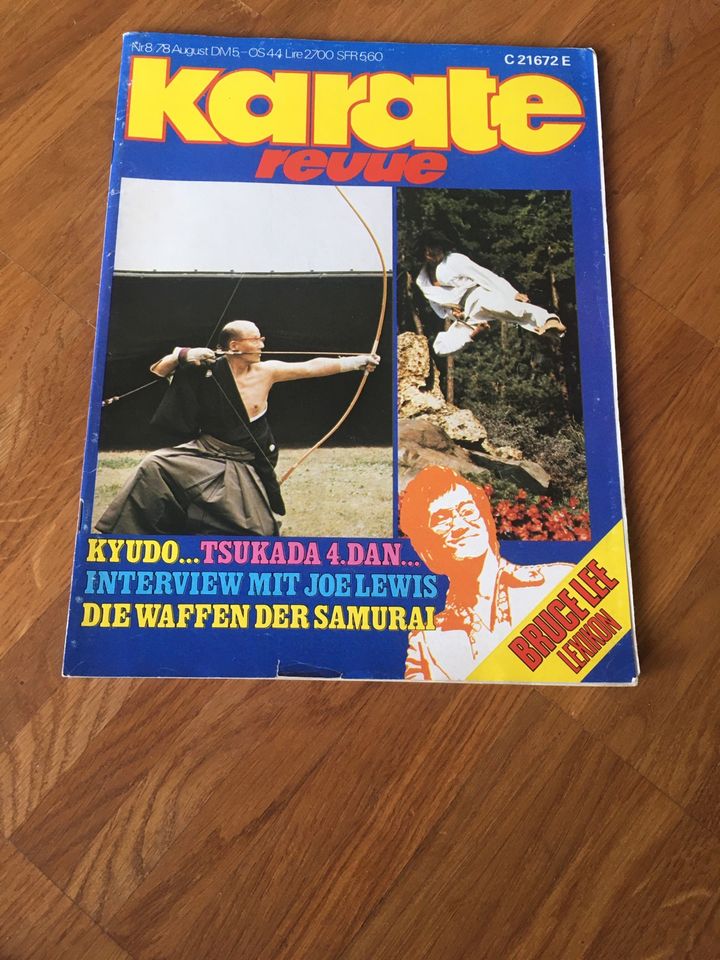 Bruce Lee Karate Journal von 1976 in Ravensburg
