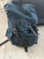 Rucksack Camel active blau mit Leder Baden-Württemberg - Karlsdorf-Neuthard Vorschau