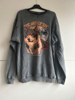 Sweater Pullover pull & Bear Gr L oversized grau Wolf Print Nordrhein-Westfalen - Herne Vorschau