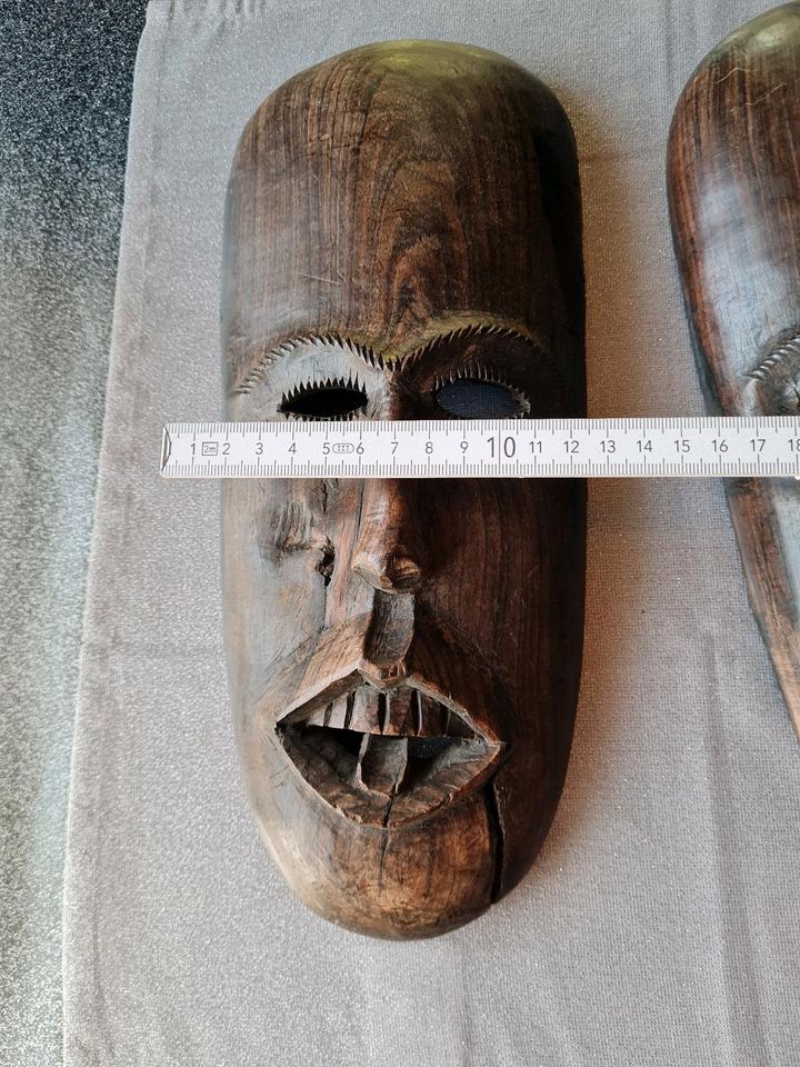 Afrikanische Holz SKULPTUREN  Masken 6 Teilig  EINMALIGE  49€ in Oldenburg