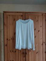 Street one Blusenshirt langarm Größe L 40 schneeweiß Glitzerrand Bayern - Waldsassen Vorschau