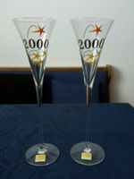 Sektflöten 2 Stück von Silvester 2000. Sektgläser. Hessen - Kassel Vorschau