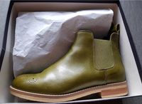 Chelsea Boots, Gr. 39, oliv Nordrhein-Westfalen - Marl Vorschau