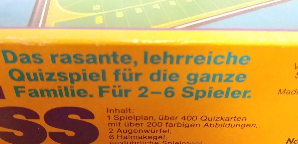 Gesellschaftsspiel Familienspiel Spiel QUIZ CROSS FX SCHMID 57300 in Wohnste