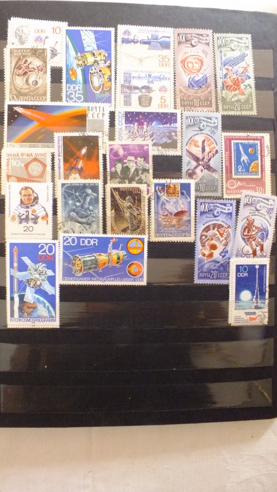 DDR / BRD Briefmarken Sammlung Teil 1 in Samtens