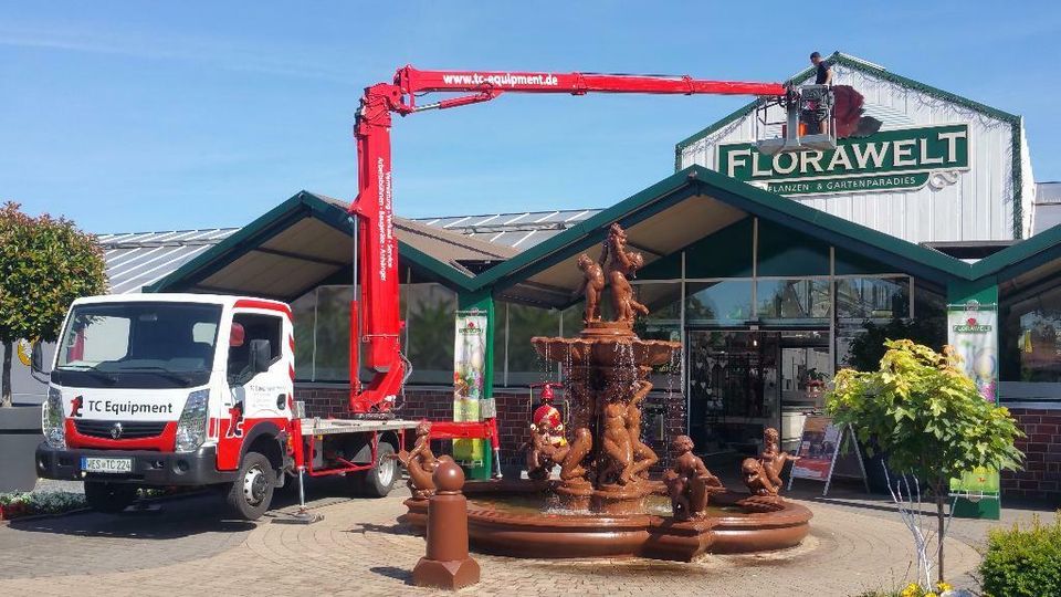 Arbeitsbühnen Vermietung 22m Steiger  Mieten Verleih Teleskopbühn in Schermbeck