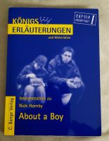 Königserläuterungen/Interpretation "Nick Hornby- About a Boy" neu Hessen - Griesheim Vorschau