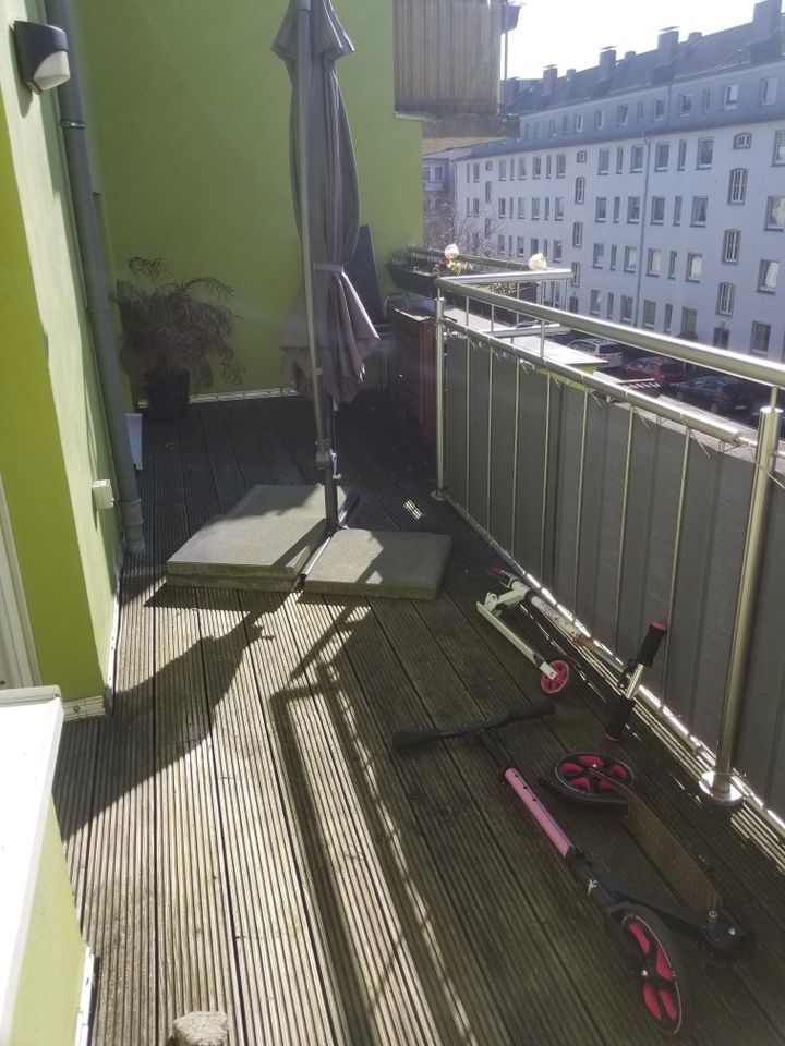 3 Zi Wohnung mit Balkon zu vermieten in Krefeld
