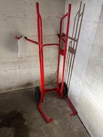 Reifenkarre aus Stahl – Tragkraft 250 kg – Rot – mit Gummireifen Kr. München - Ismaning Vorschau