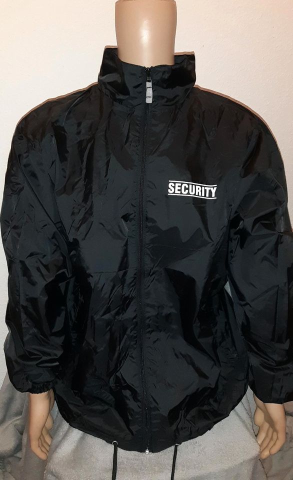 Jacke Windjacke Security Dienstkleidung Sicherheitsdienst in Leisnig