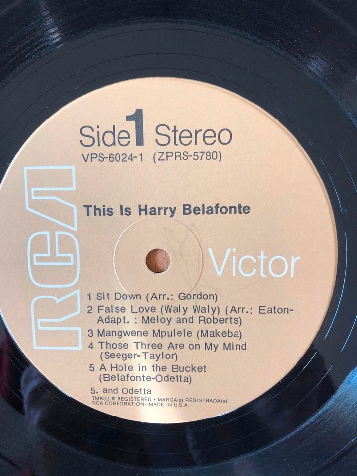 Harry Belafonte This Is Harry Belafonte 2xLP Comp RE Vinyl Schall in Bad Salzuflen