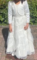 Kommunionkleid mit Jacke und Schuhe Gr. 140 Hessen - Hanau Vorschau