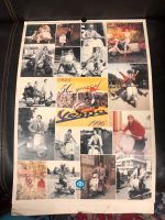 Original Vespa Kalender, englisch, 50 Jahre Vespa Piaggio Baden-Württemberg - Markdorf Vorschau