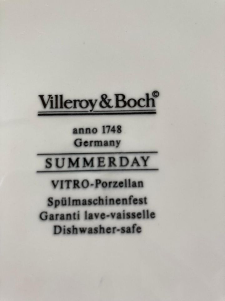 Villeroy & Boch SUMMERDAY komplett oder einzeln - bitte lesen! in Wetter (Ruhr)