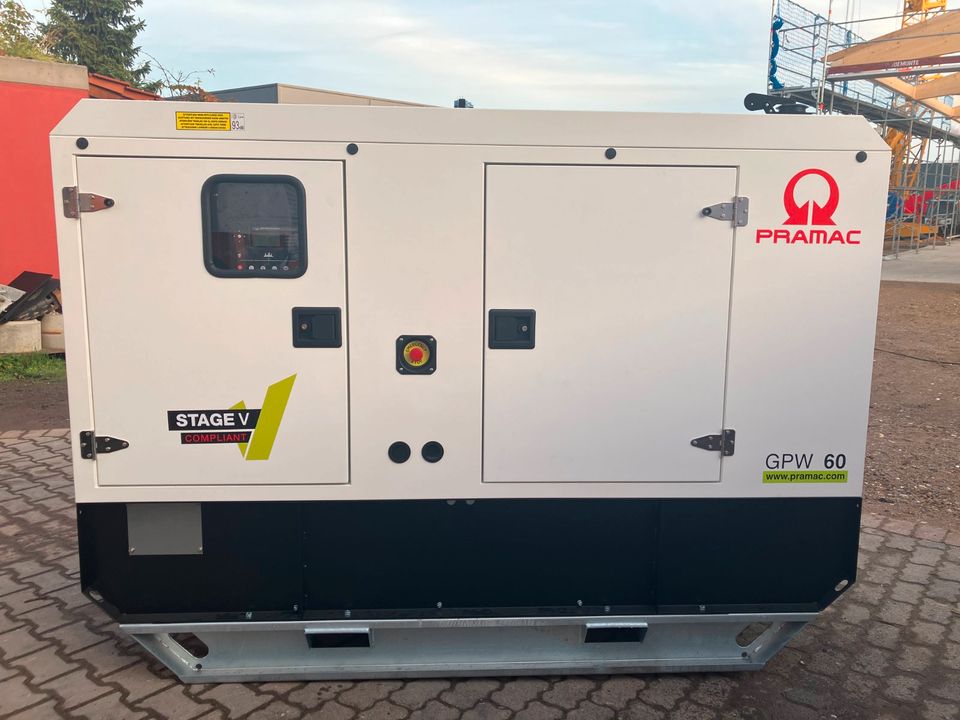 Pramac GPW60I/FS5 Notstromaggregat NEU inkl. Mwst. Sonderpreis in Groß-Umstadt