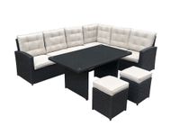 Luxus Premium Polyrattan Garten Lounge SET schwarz Esstisch NEU Bayern - Hofkirchen Vorschau