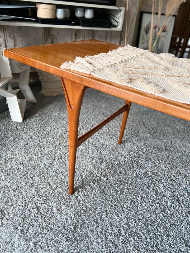 Danish Teak Coffee Table Wohnzimmertisch Beistelltisch MidCentury in Hückelhoven