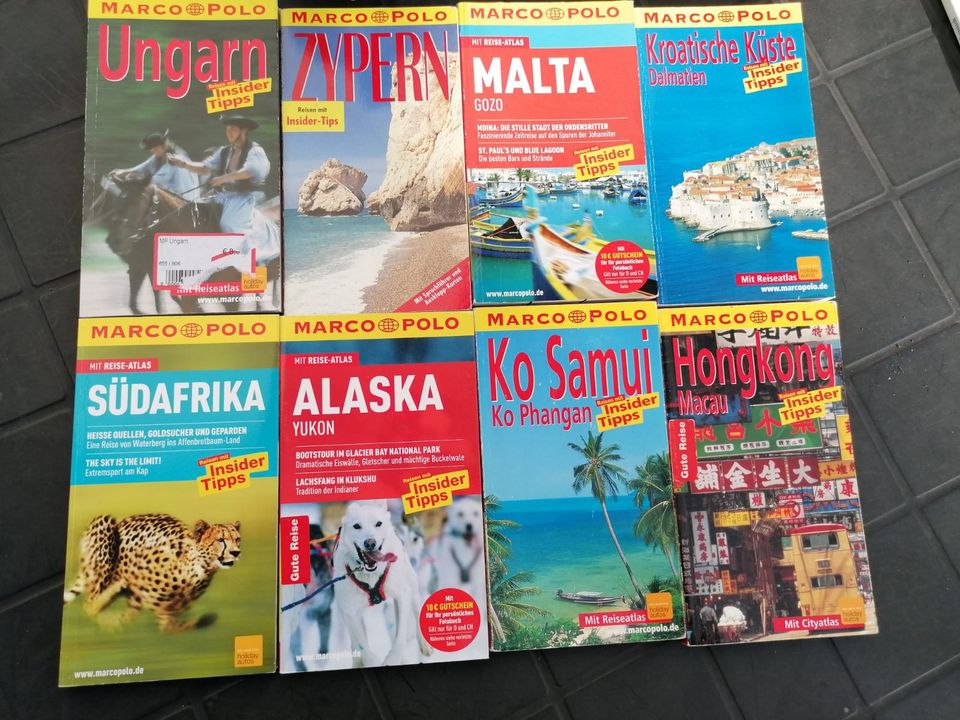 Reisebücher wie neu; Kroatien, Malta;  alle 7 € m. Versand in Nauheim
