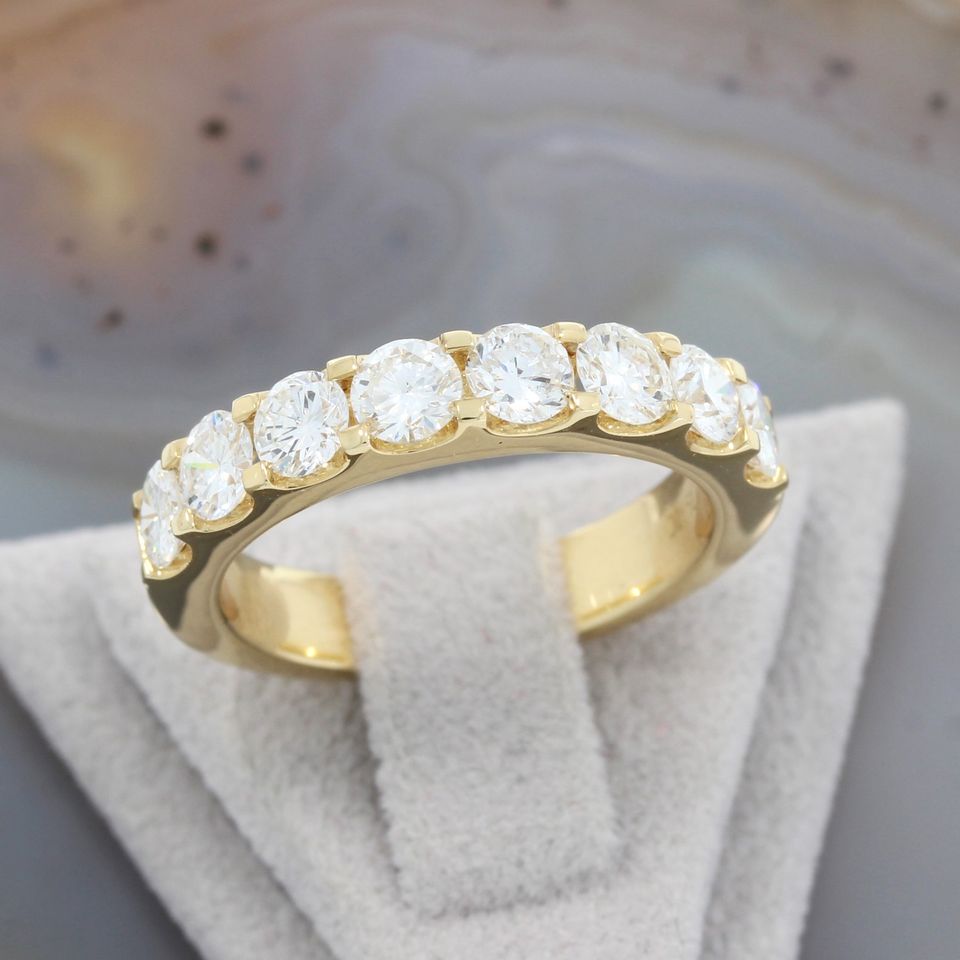 WERT 9790 € BRILLANT RING (1,61ct) 750er/18 K GELBGOLD vxlt 86677 in Essen